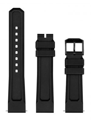 Marathon 3-Piece V2 Rubber Dive Watch Strap - Anthracite
