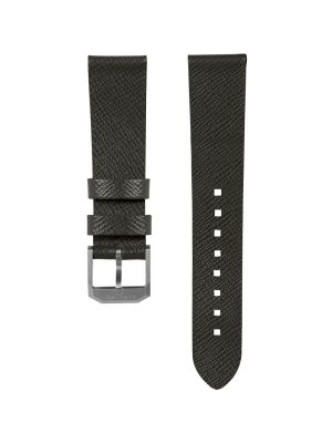 Marathon 20mm 2-Piece Leather Strap - Moss Green