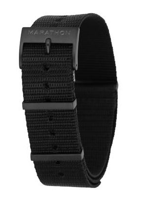 Marathon Nylon Nato Balck IP Strap