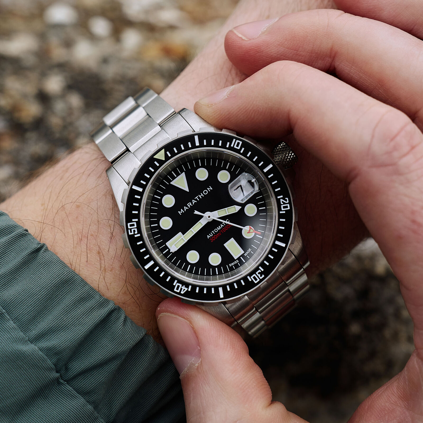 Marathon OSAR-D Search and Rescue Dive Watch