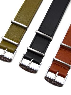 Marathon Leather Nato Strap
