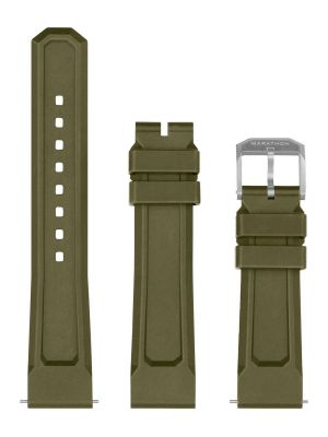Marathon Parkerized V2 OD Green Rubber Dive Watch Strap
